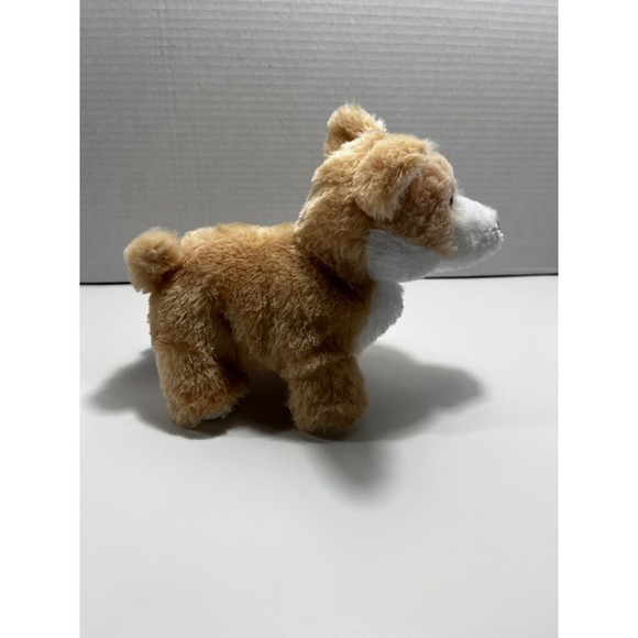 Manhattan Toy Company Tan & White Corgi Dog 2019 Plush Bean Bag 8" - Picture 3 of 8